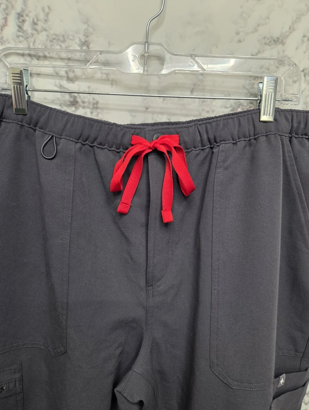 Figs Mens Cairo Cargo Scrub Pants, XL Short Charcoal, NWT Medical